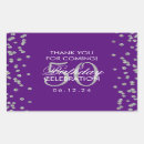 Search for fiftieth rectangle stickers Glitter
