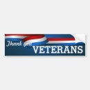 Search for thank you veterans bumper stickers Usa