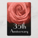 Search for coral anniversary invitations Peach