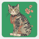 Search for ukiyoe stickers Cat