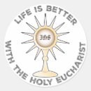 Search for eucharist stickers Monstrance