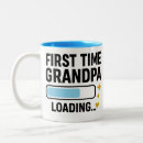Search for first time grandpa mugs Grandfather to be