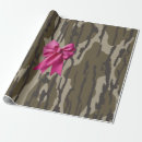 Search for pink camouflage wrapping paper Cute