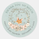 Search for vintage charm stickers Baby shower