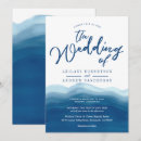 Search for waves wedding invitations Ocean