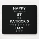Search for st patricks day mouse mats Happy