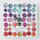 Search for button clocks Colourful