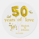 Search for gold balloons stickers Anniversary
