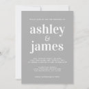 Search for light gray invitations Timeless