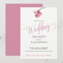 Search for pink and white wedding invitations Flower