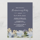 Search for blue grey invitations Watercolor