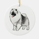 Search for keeshond christmas tree decorations Dog
