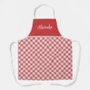 Search for women aprons Red