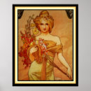 Search for alphonse mucha flowers posters Girl