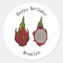 Search for dragon fruit stickers Pitaya