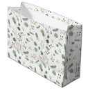 Search for eucalyptus gift bags Watercolor