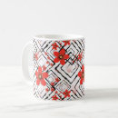 Search for poppy flower mugs Black and white
