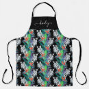 Search for monogram zebra aprons Initials