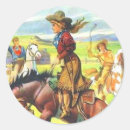 Search for vintage cowgirl stickers Horse