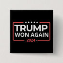 Search for again square badges Make america great again