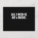 Search for 80s music postcards 1980s