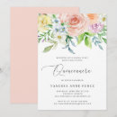 Search for coral quinceanera invitations Watercolor