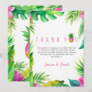 Search for pineapple thank you cards Aloha