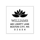 Search for lotus flower rubber stamps Symbol