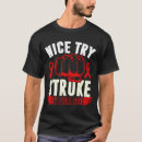 Search for fighting stroke tshirts Red