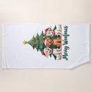 Search for santa claus beach towels Merry