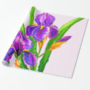 Search for iris wrapping paper Beautiful