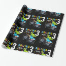 Search for monster truck wrapping paper Party
