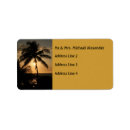 Search for tropical sunset return address labels Coastal