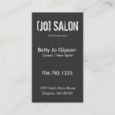 Search for salon owner business cards Cosmetologist