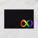 Search for infinity business cards Autism