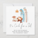 Search for modern nativity christmas cards Baby jesus
