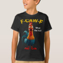 Search for chicken kids tshirts Caw