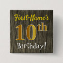 Search for 10th birthday badges 10 years old
