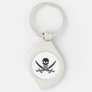 Search for flag skull key rings Pirate