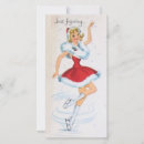 Search for vintage ice skating christmas cards Girl