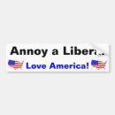 Search for annoy a liberal bumper stickers Tea