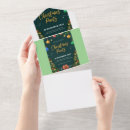 Search for new years folded invitations New year party