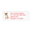 Search for chihuahua return address labels Puppy