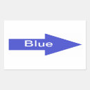 Search for arrow sign stickers Blue