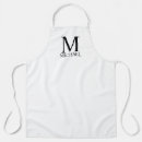 Search for plain color aprons For him