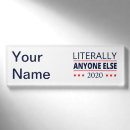 Search for political name tags Vote