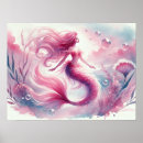 Search for mermaid fantasy illustrations posters Fairytale