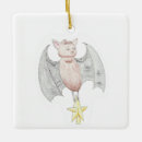 Search for cute bat christmas tree decorations Whimsical