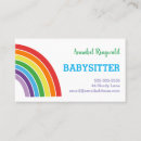 Search for home daycare business cards Babysitting