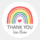Search for small thank you stickers Heart